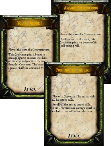 Base Actions Cards